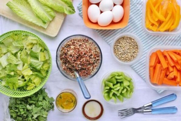 Proper nutrition to lose weight