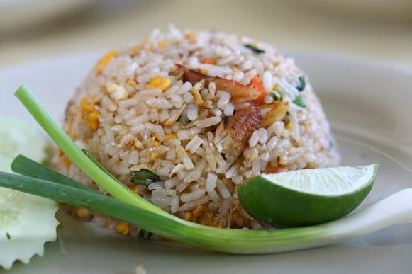 rice with vegetables to lose weight